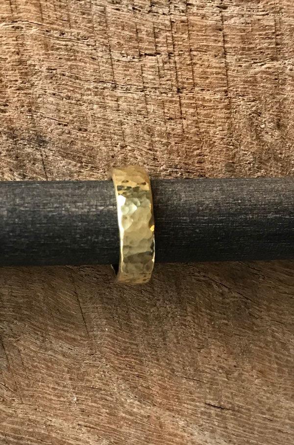 14k gold cremation ring