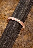 cremation ring in 14k rose gold