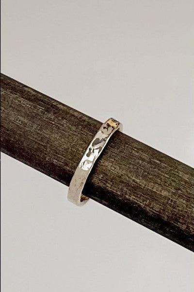 14k white gold cremation ring