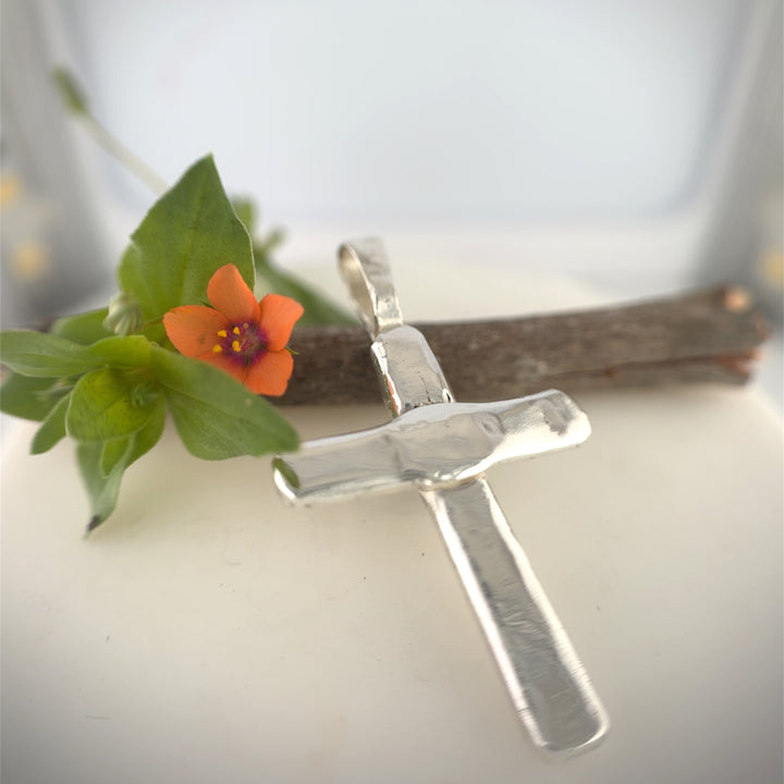 cross cremation pendant